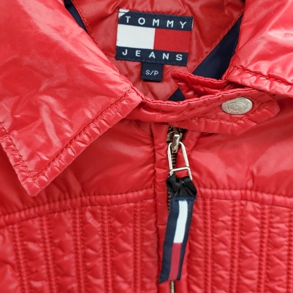Tommy girl recycled nylon down jacket size S - Picture 5 of 13